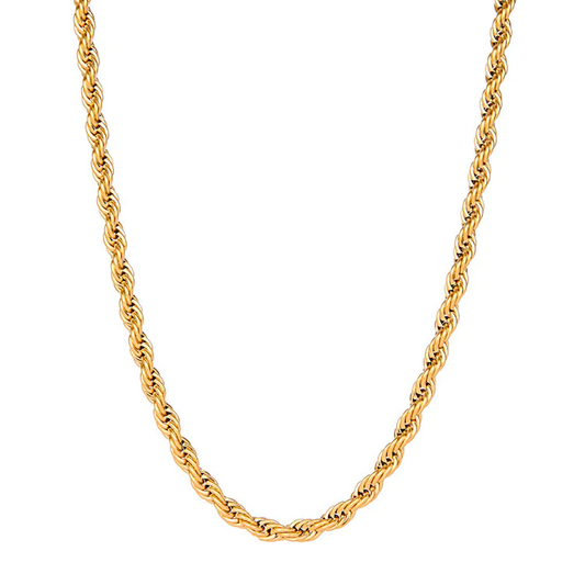 5MM ROPE CHAIN - GOLD