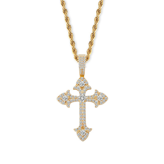 TEMPLAR CROSS PENDANT - GOLD