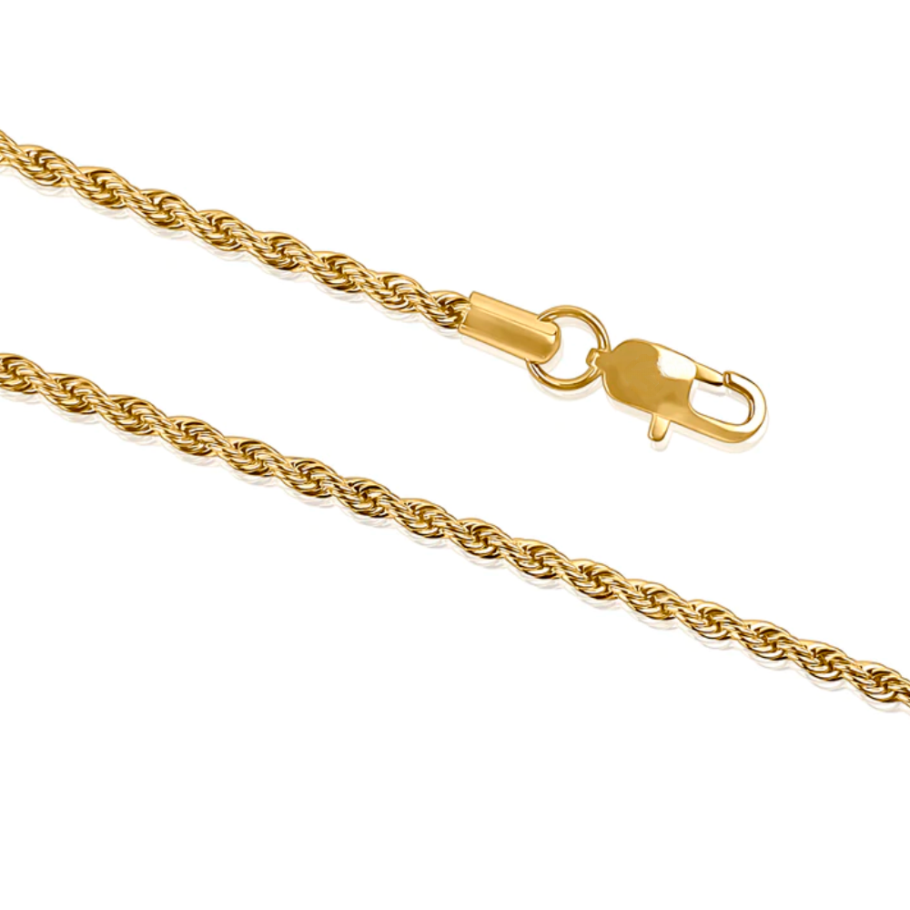 5MM ROPE CHAIN - GOLD