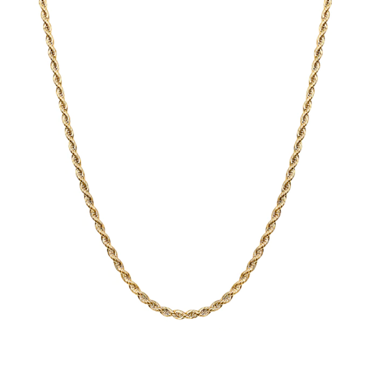 3MM ROPE CHAIN - GOLD